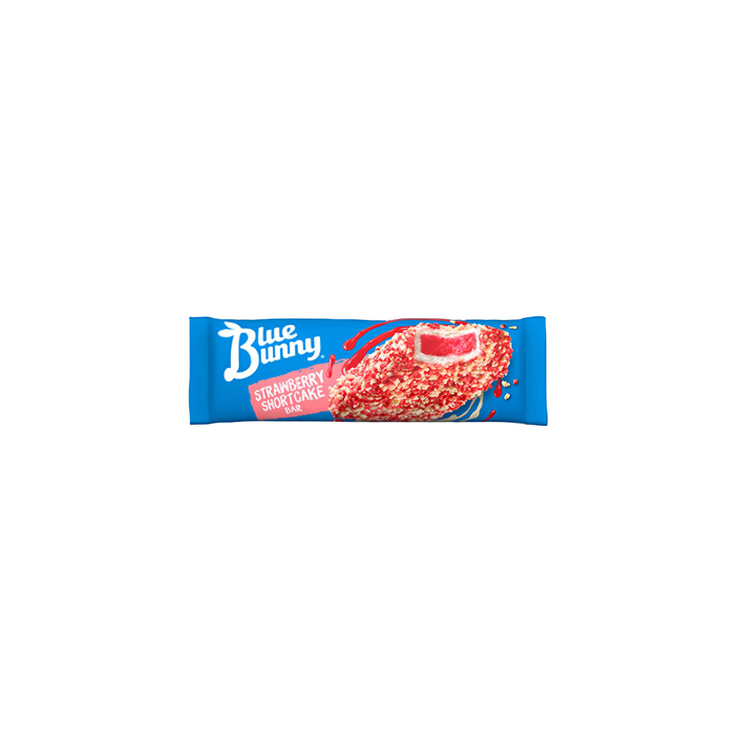 Blue Bunny Strawberry Shortcake Bar