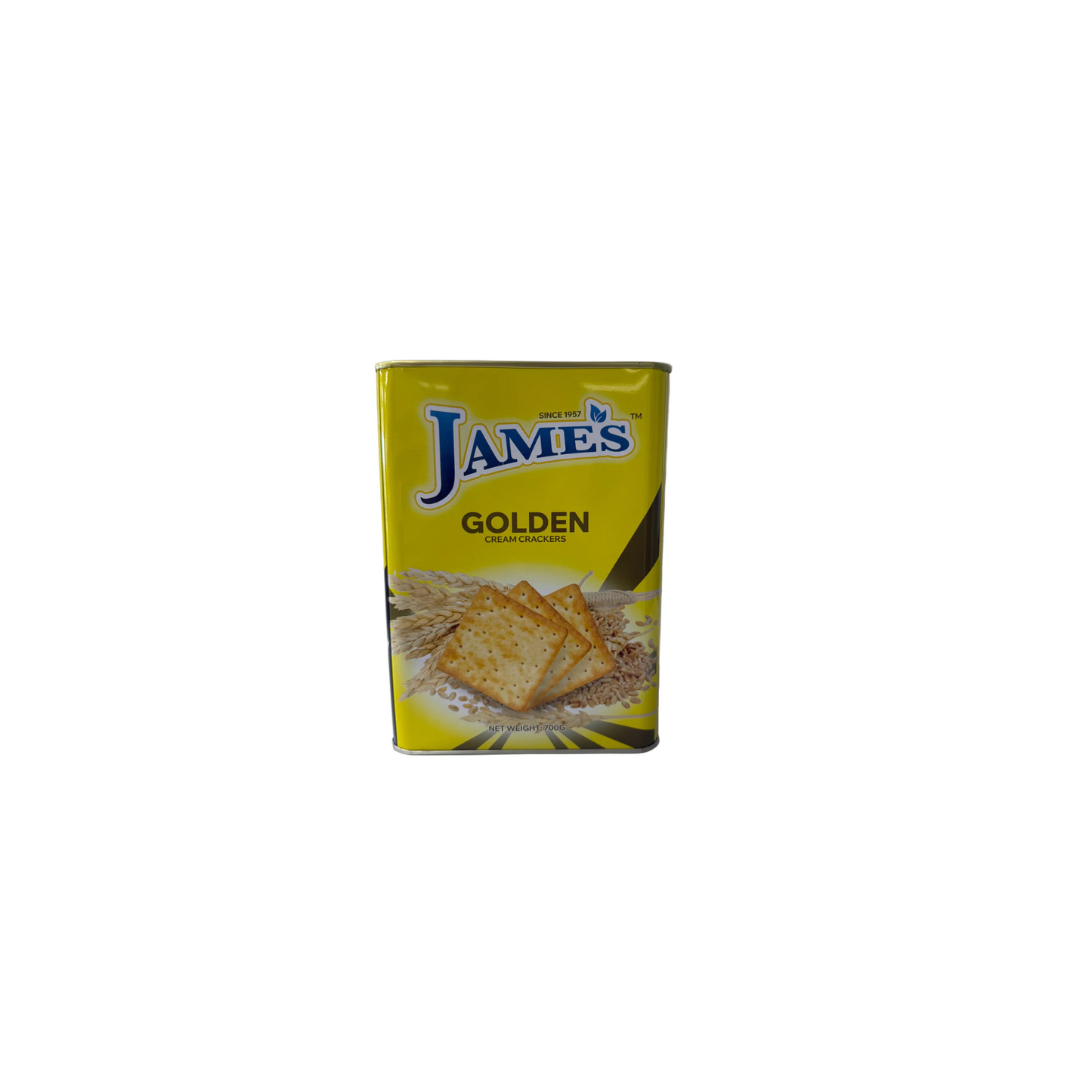 James Golden Crackers Tin 700g