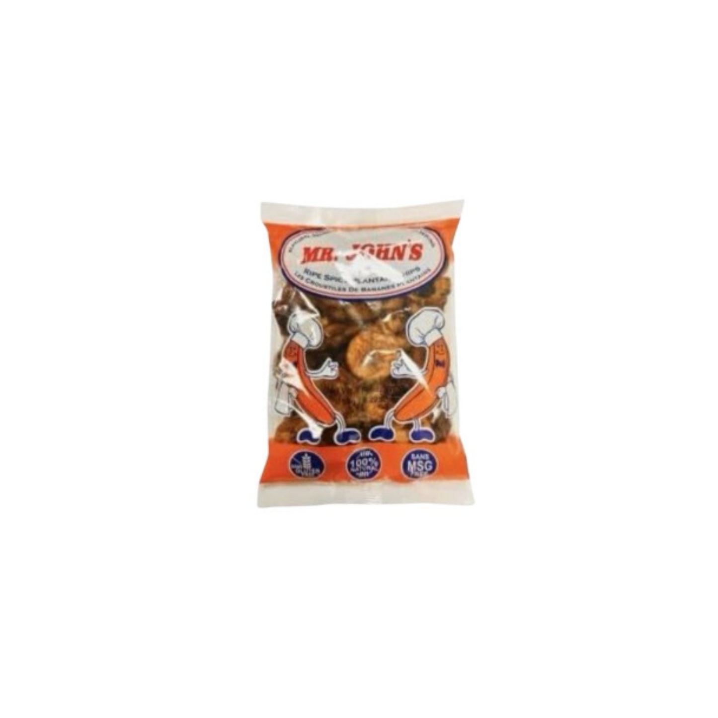 Mr Johns Plantain chips spicy 140g