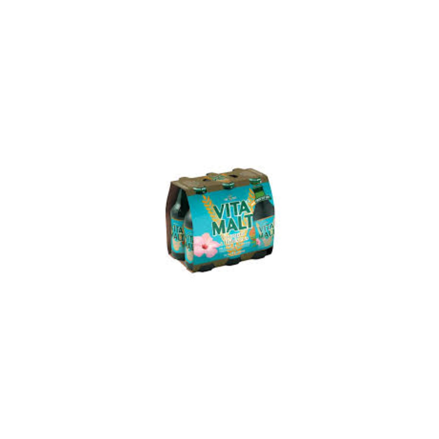 Vita Malt Coconut and Hibiscus Malt -(bottle of 6 )11.2oz