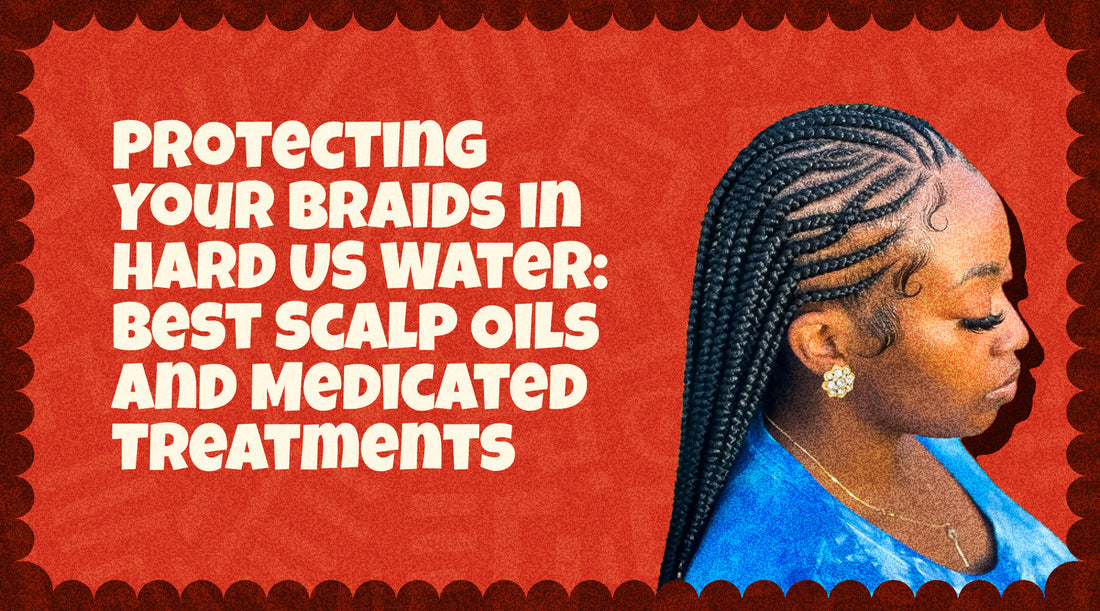 Protecting Your Braids in Hard US Water: Best Scalp Oils and Medicated Treatments