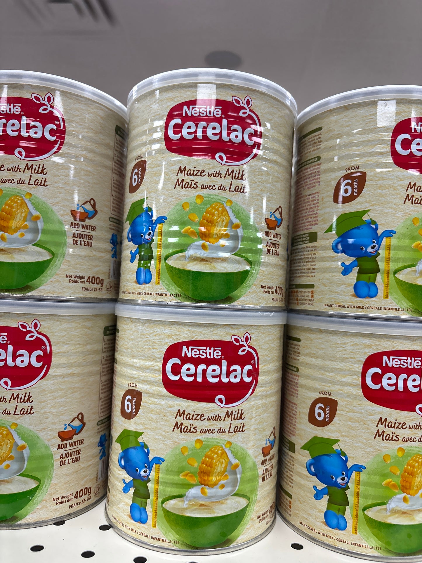 Nestle Cerelac Maize With Milk 400g