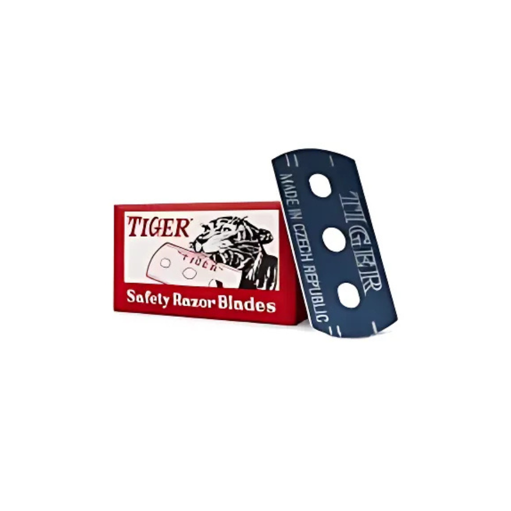 African Razorblade Tiger Platinum Razor Blades | Best Double Edge Blades for Safety Razor ...