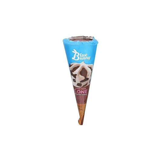 Blue Bunny King Size Cone (Bownie Sundae)