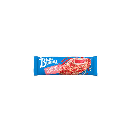 Blue Bunny Strawberry Shortcake Bar