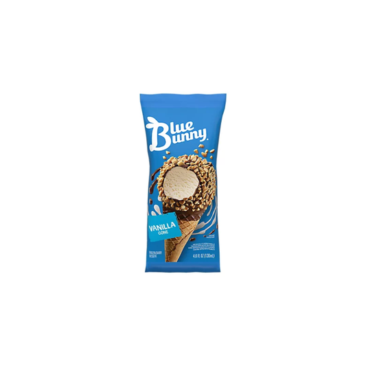Blue Bunny Vanilla Cone