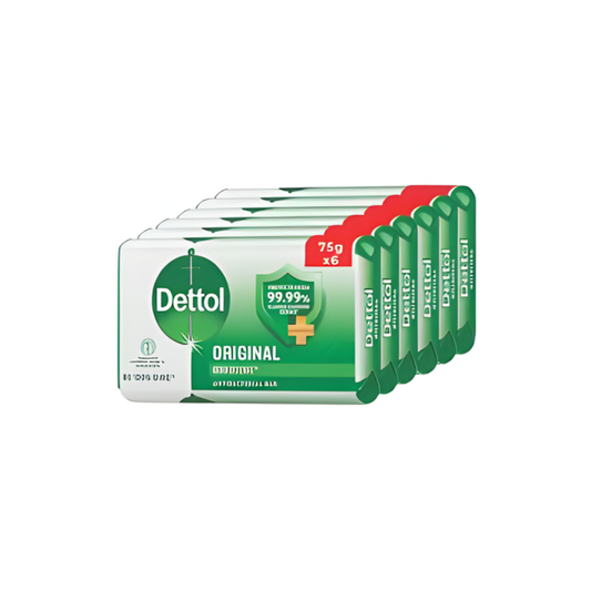 Dettol Original Soap (Pack of 6)