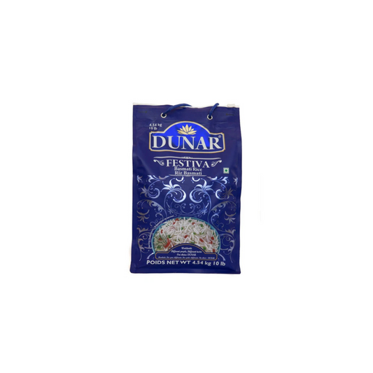 Dunar Basmati Rice Festiva (10lbs)