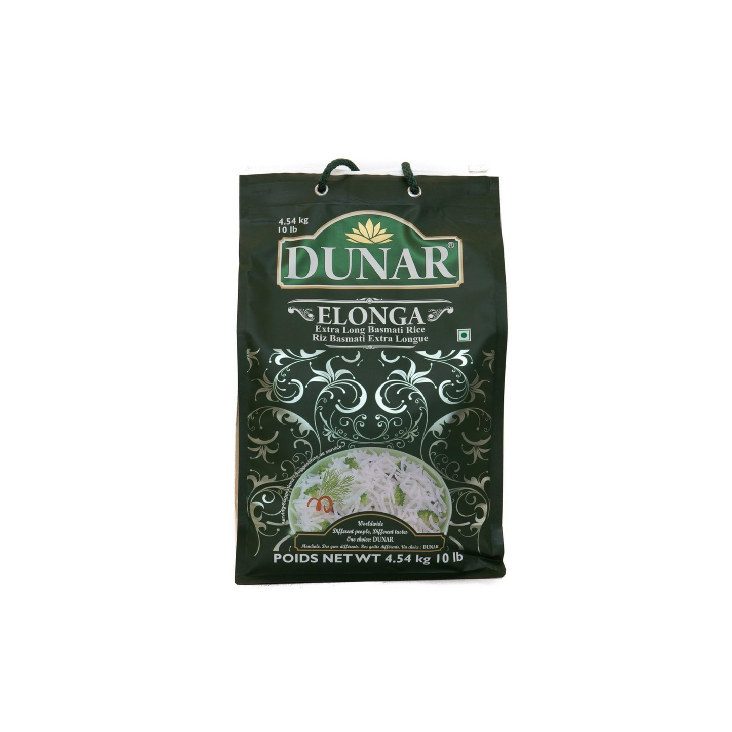 Dunar Basmati Rice Elonga (10lbs)
