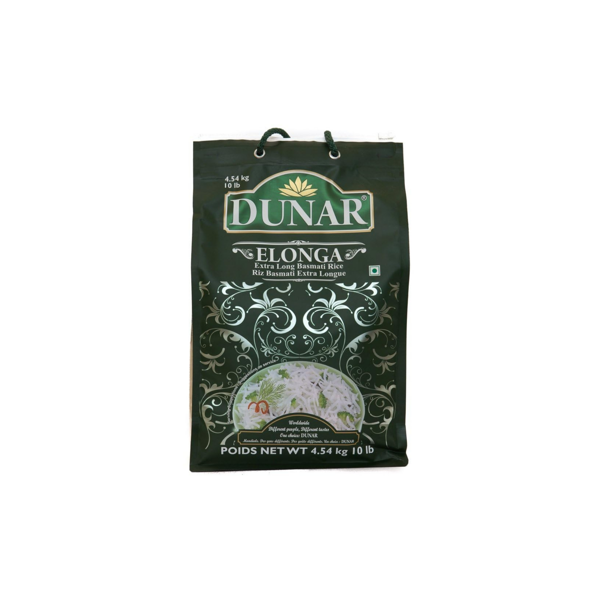 Dunar Basmati Rice Elonga (10lbs)