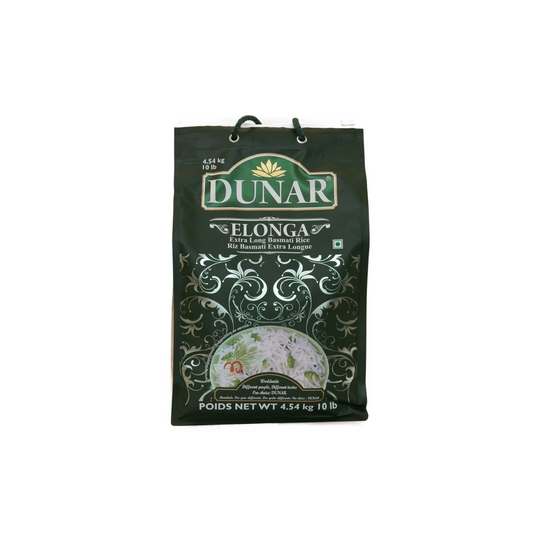 Dunar Basmati Rice Elonga (10lbs)