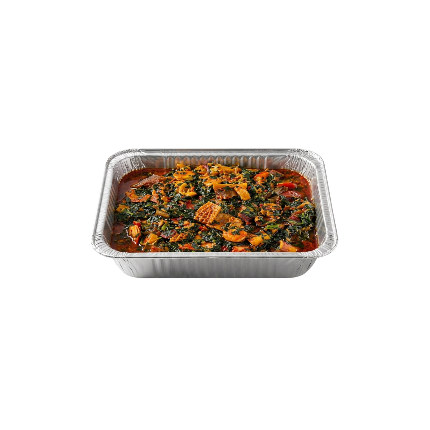 Efo Riro ( vegetable soup )