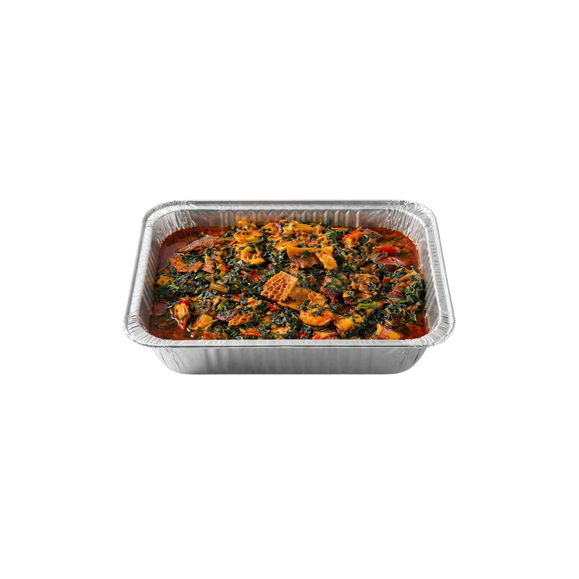 Efo Riro ( vegetable soup )