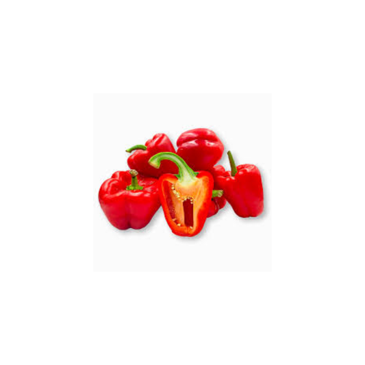 Fresh Red bell pepper (5lbs)