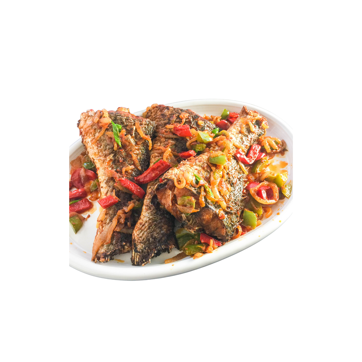 Peppered Tilapia Fish