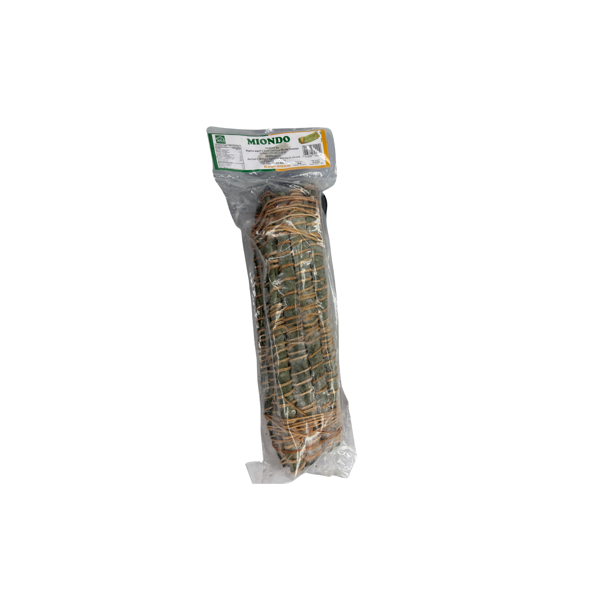 Frozen Miondo 2lb | Authentic Cameroonian Cassava – Mama Jones African ...