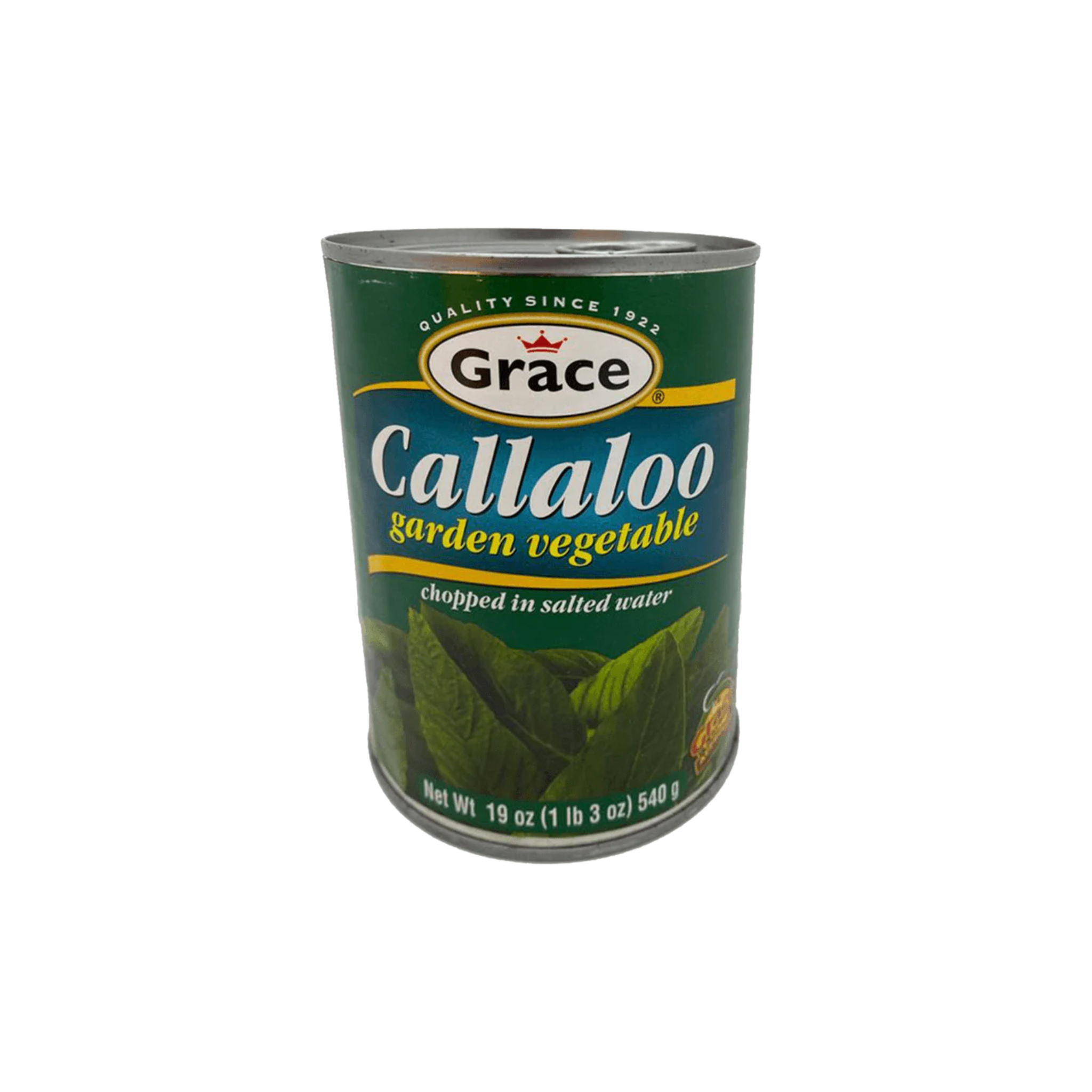 Grace Callaloo 19oz | Authentic Caribbean Leaf Vegetable – Mama Jones ...
