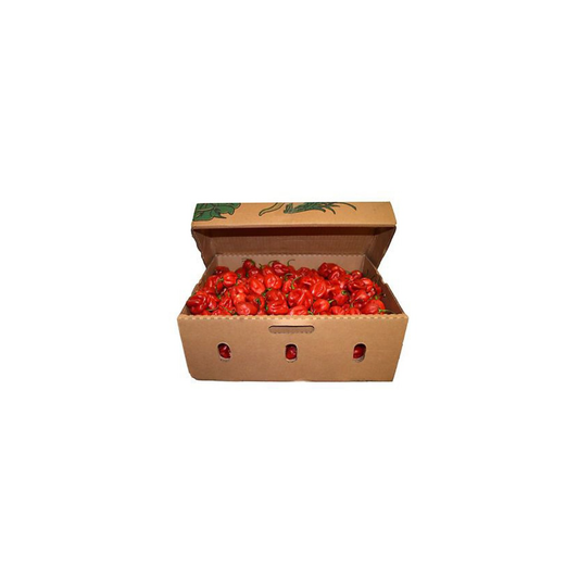 Fresh Red Habanero (Full  box ) 8lb