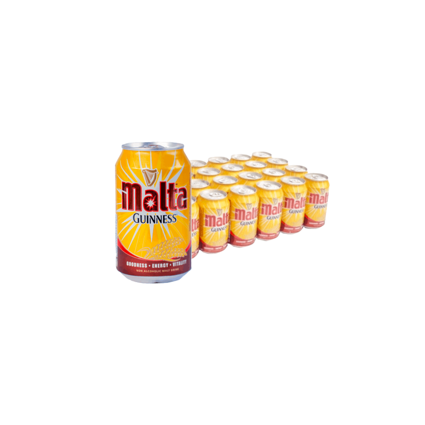 Malta Guiness can -pack of 24