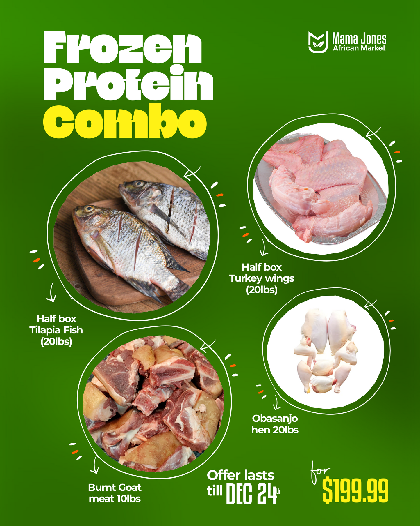 Frozen Protein Combo