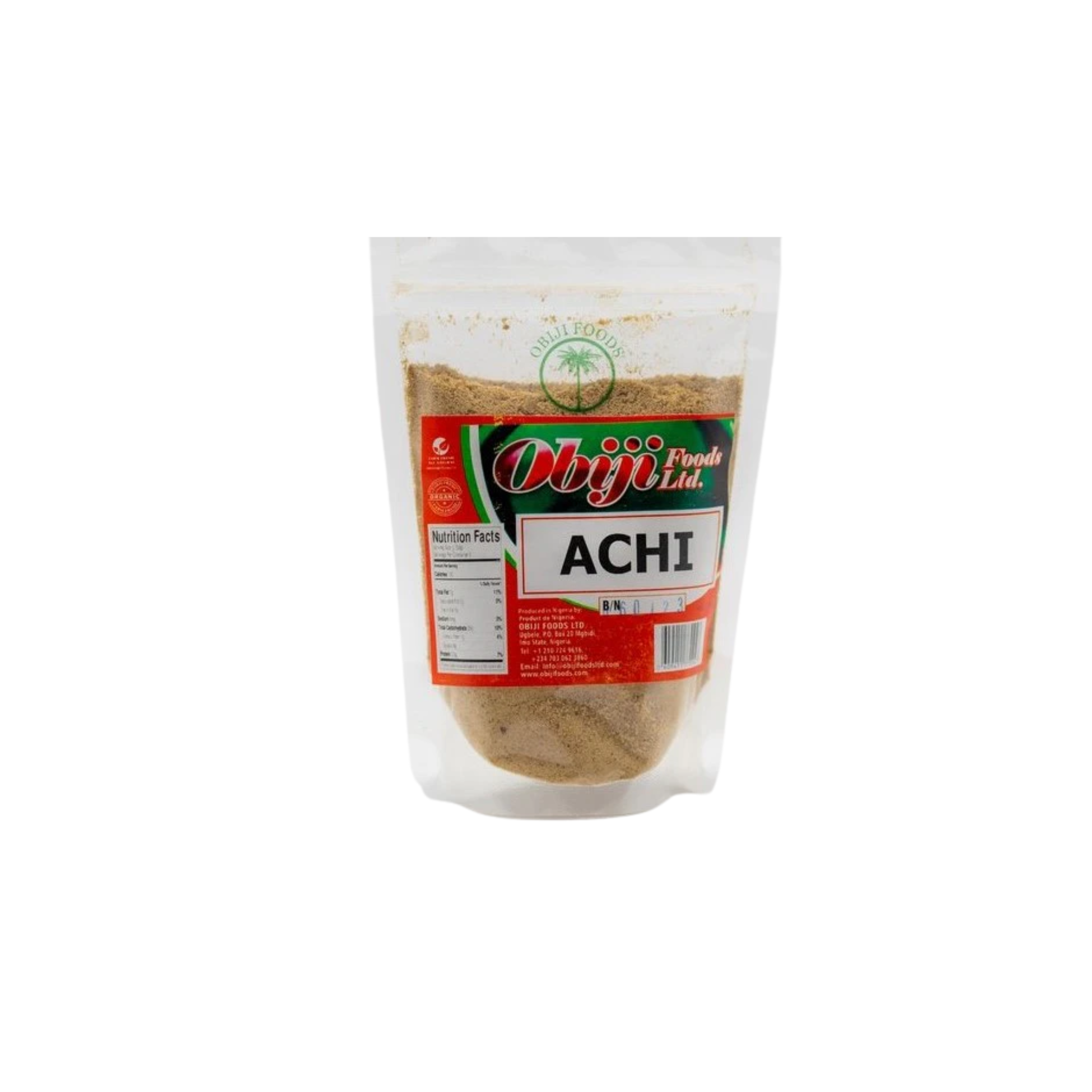 Obiji Blended Achi 4oz –Authentic Thickening Powder for Nigerian Soups ...