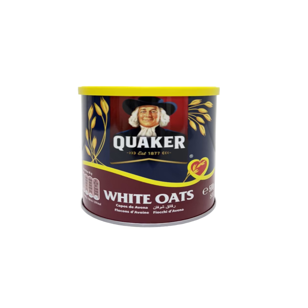 Quaker white oats 500g