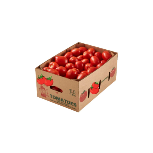 Fresh Roma Tomatoes (Full box)25LBS