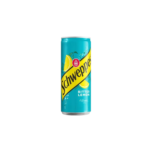 Schweppes Bitter Lemon can (1)