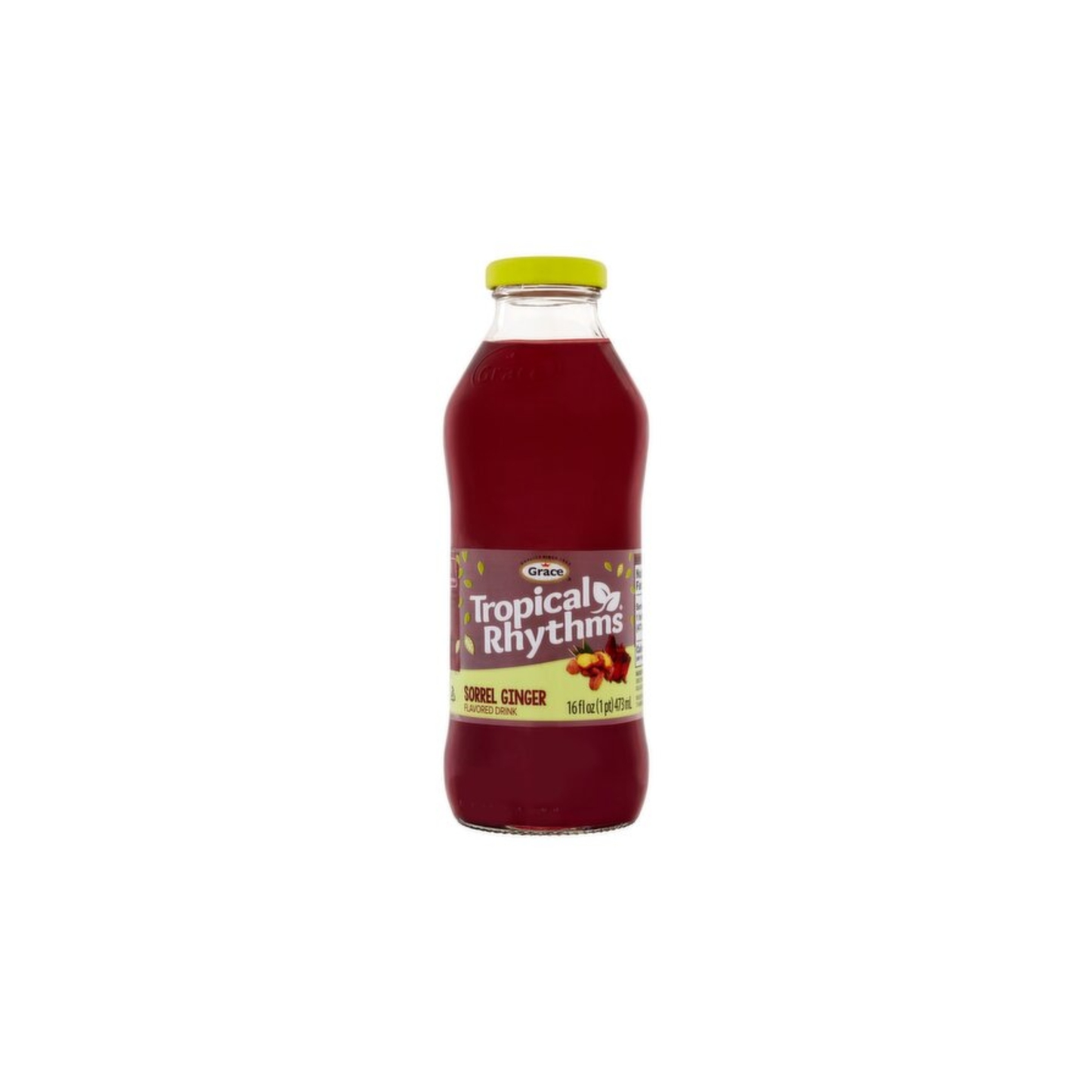 Grace Tropical Rythms Sorrel Ginger 16oz (Pack of 3)