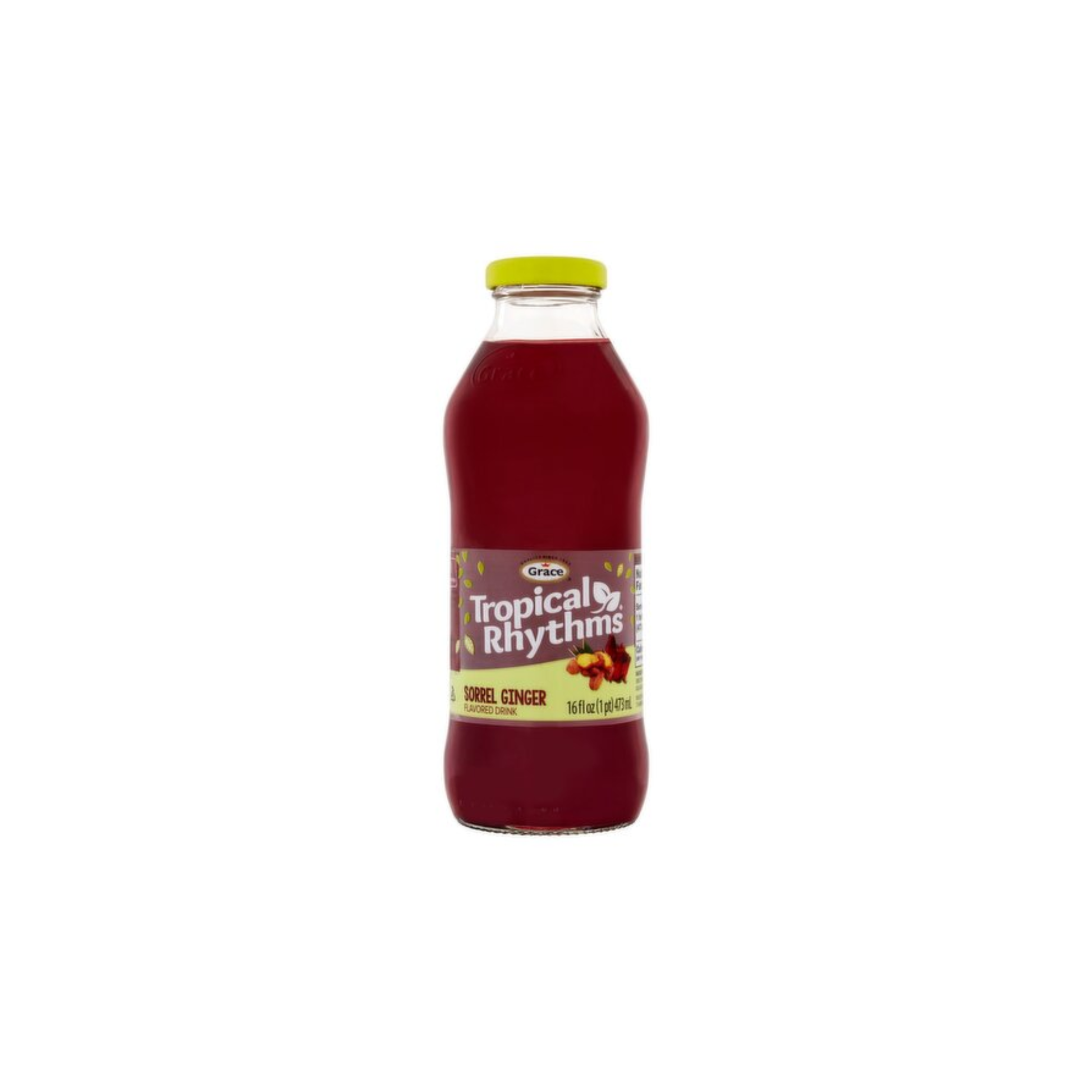 Grace Tropical Rythms Sorrel Ginger 16oz (Pack of 3)