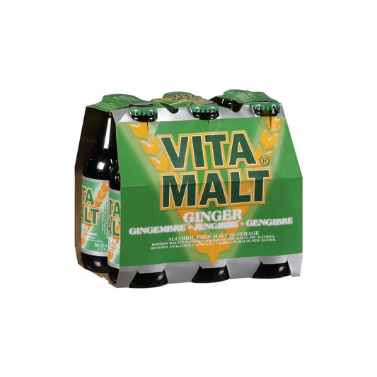 Vita Malt Ginger Malt -bottle  of 6 11.2oz