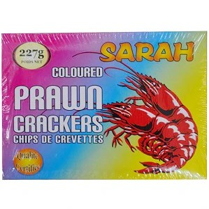 Sarah colored Prawn Crackers